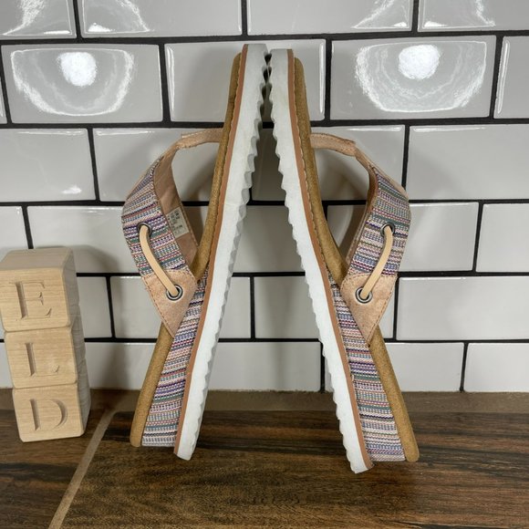 Skechers BOBS Desert Kiss Bohemian Women's Size 6 Shoes Multicolor Thong Sandals - Picture 5 of 12